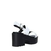 Sandali tacco Bianco Onyx