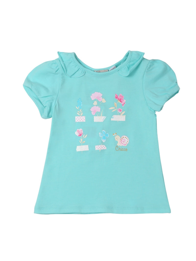 T-shirt Turchese Chicco
