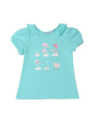 T-shirt Turchese Chicco