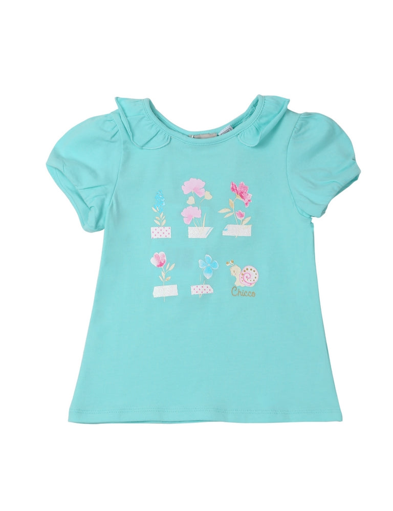 T-shirt Turchese Chicco