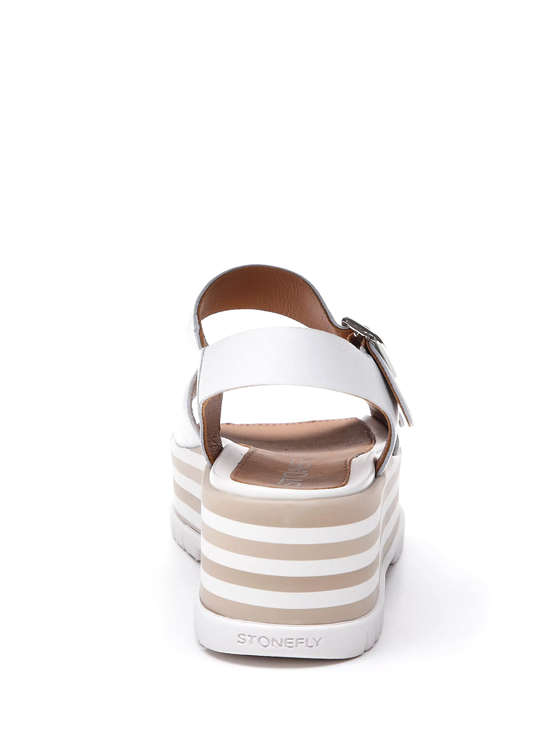 Sandali Con Zeppa Ely 16 Bianco Sandali Con Zeppa Ely 16 Bianco