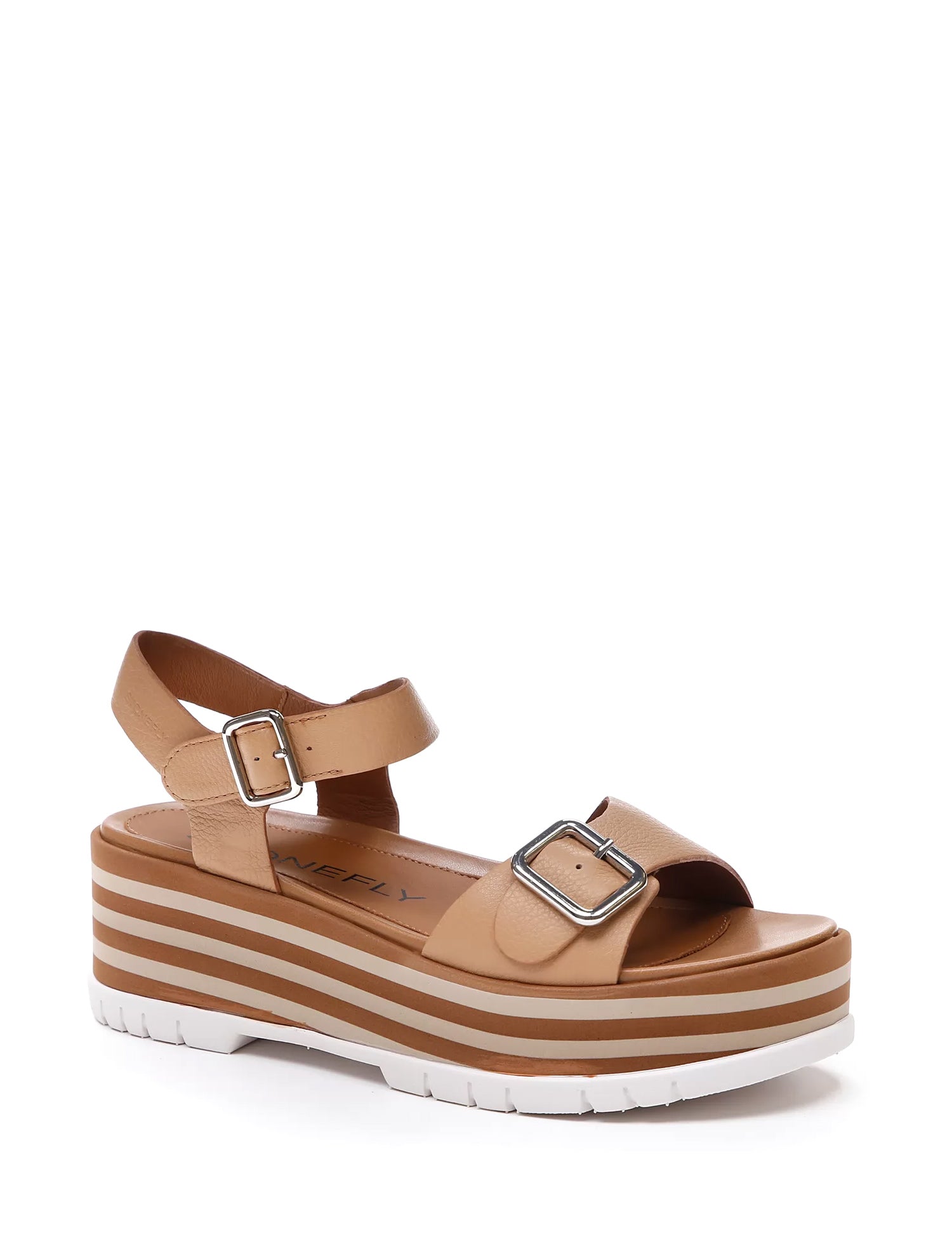 Sandali zeppa Marrone Stonefly