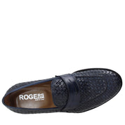 Mocassini Blu Rogers
