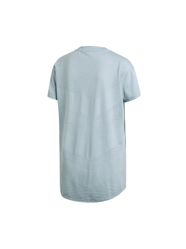 T-shirt Blu Adidas Performance