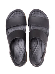 Sandali zeppa Nero W Bkmu Crocs