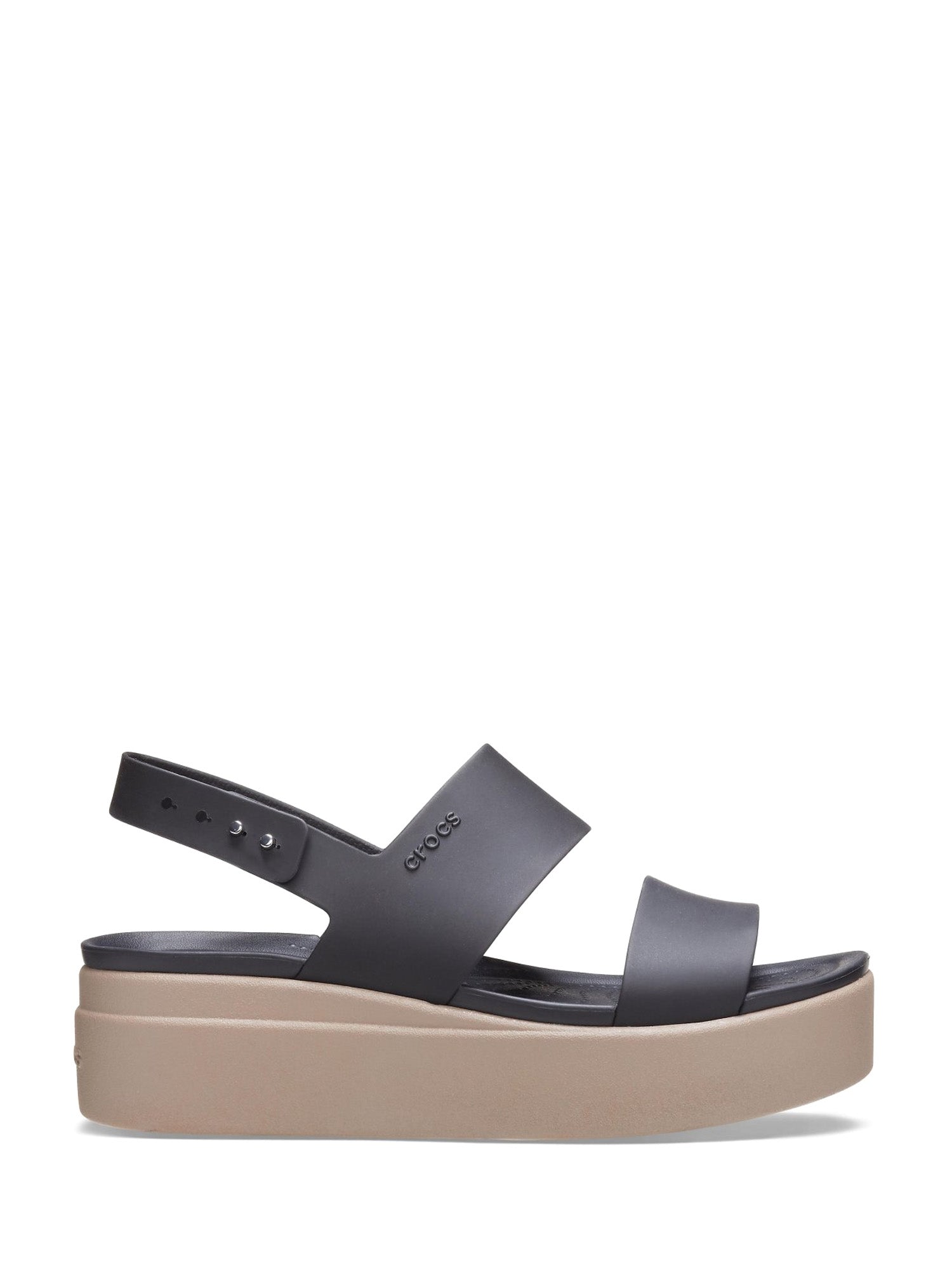 Sandali zeppa Nero W Bkmu Crocs