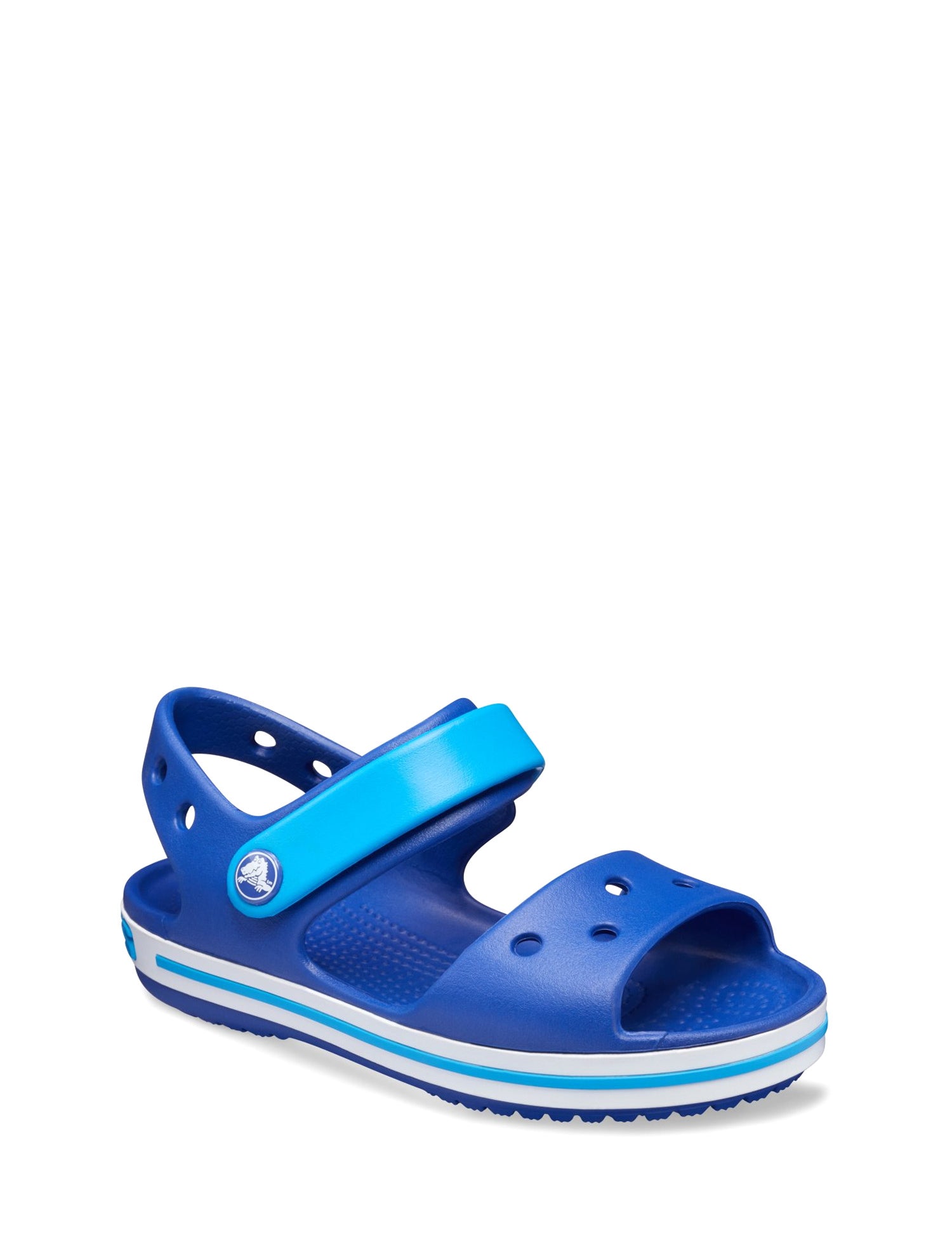 Sandali con strappi Blu Crocs