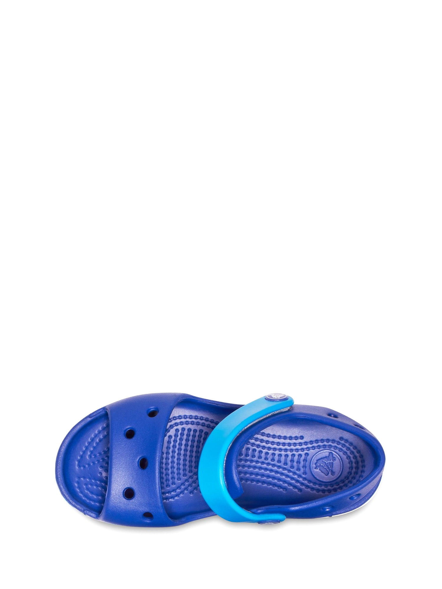 Sandali con strappi Blu Crocs