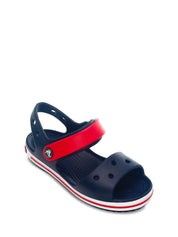 Sandali con strappi Blu Navy Crocs