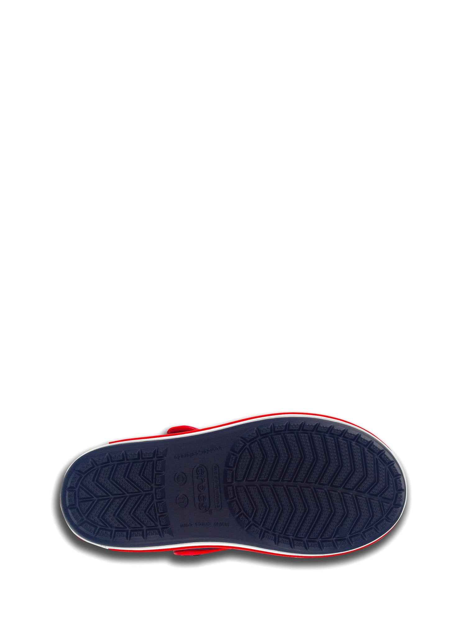 Sandali con strappi Blu Navy Crocs