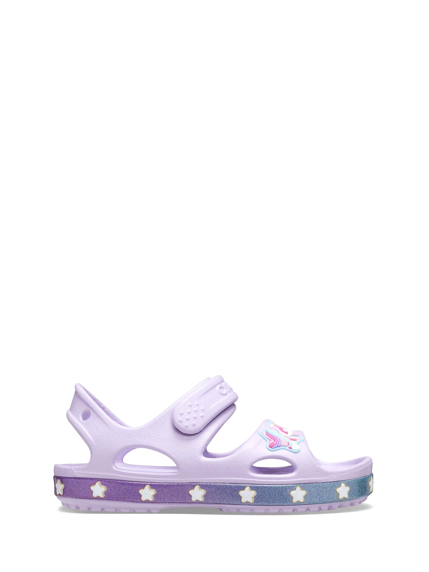 Sandali con strappi Viola Crocs