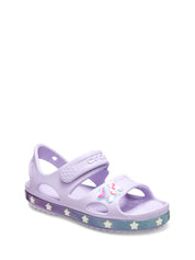 Sandali con strappi Viola Crocs