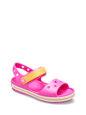 Sandali con strappi Rosa Arancio Crocs