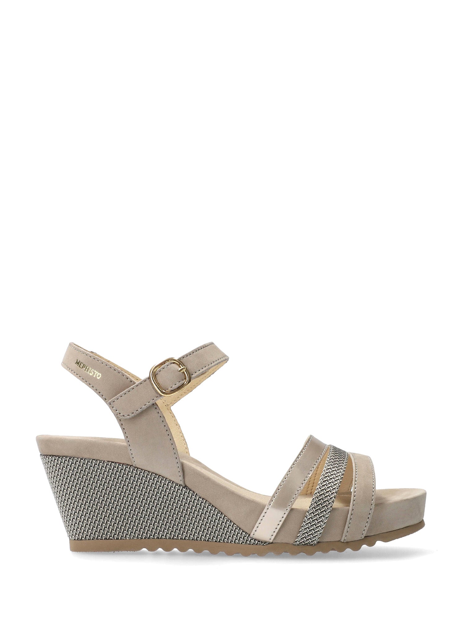 Sandali zeppa Beige Mephisto