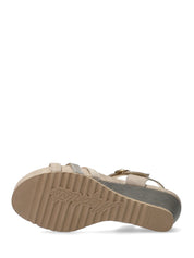 Sandali zeppa Beige Mephisto