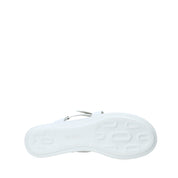 Sandali zeppa Bianco Impronte
