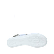 Sandali zeppa Argento Impronte