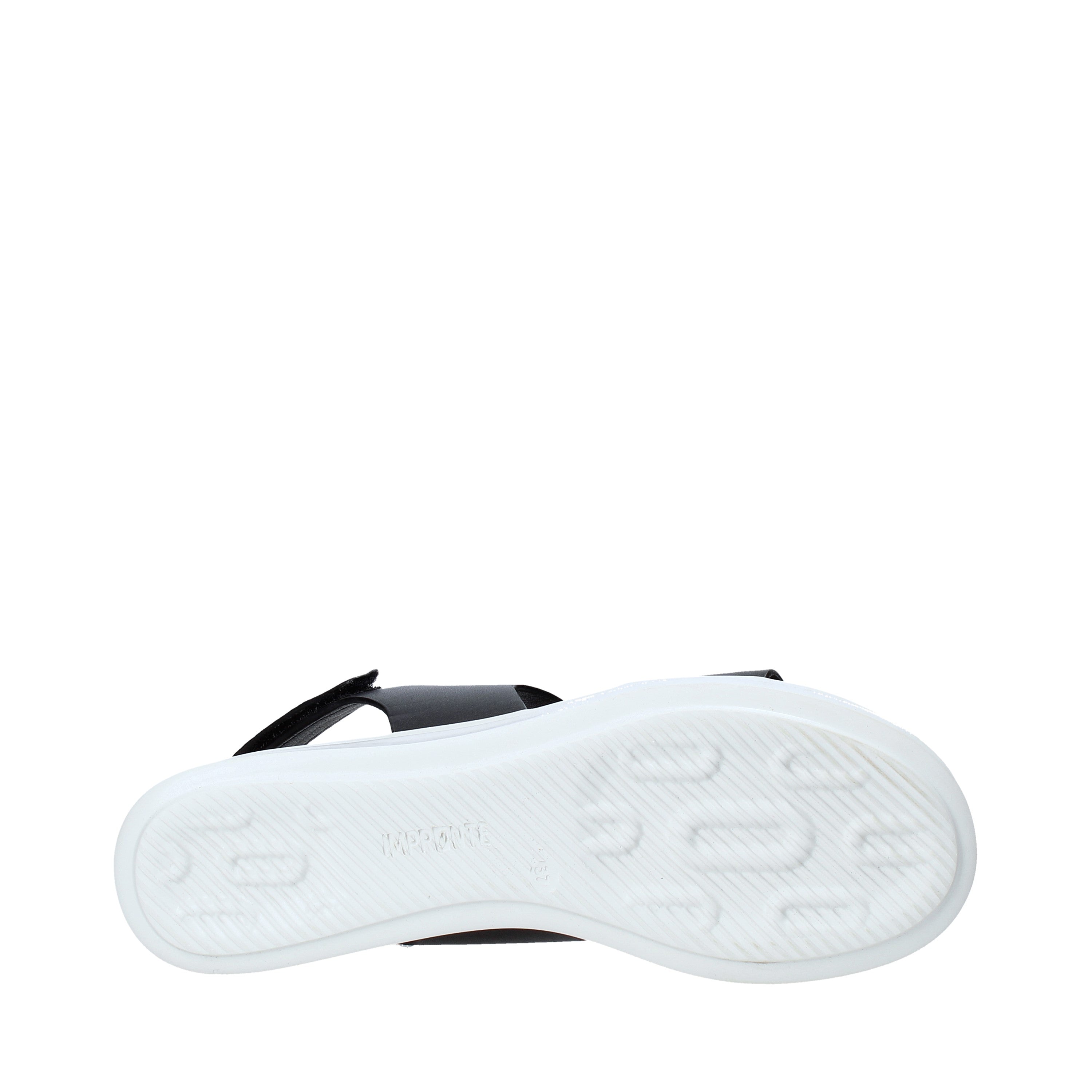 Sandali tacco Nero Impronte