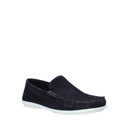 Mocassini Blu Scuro Impronte