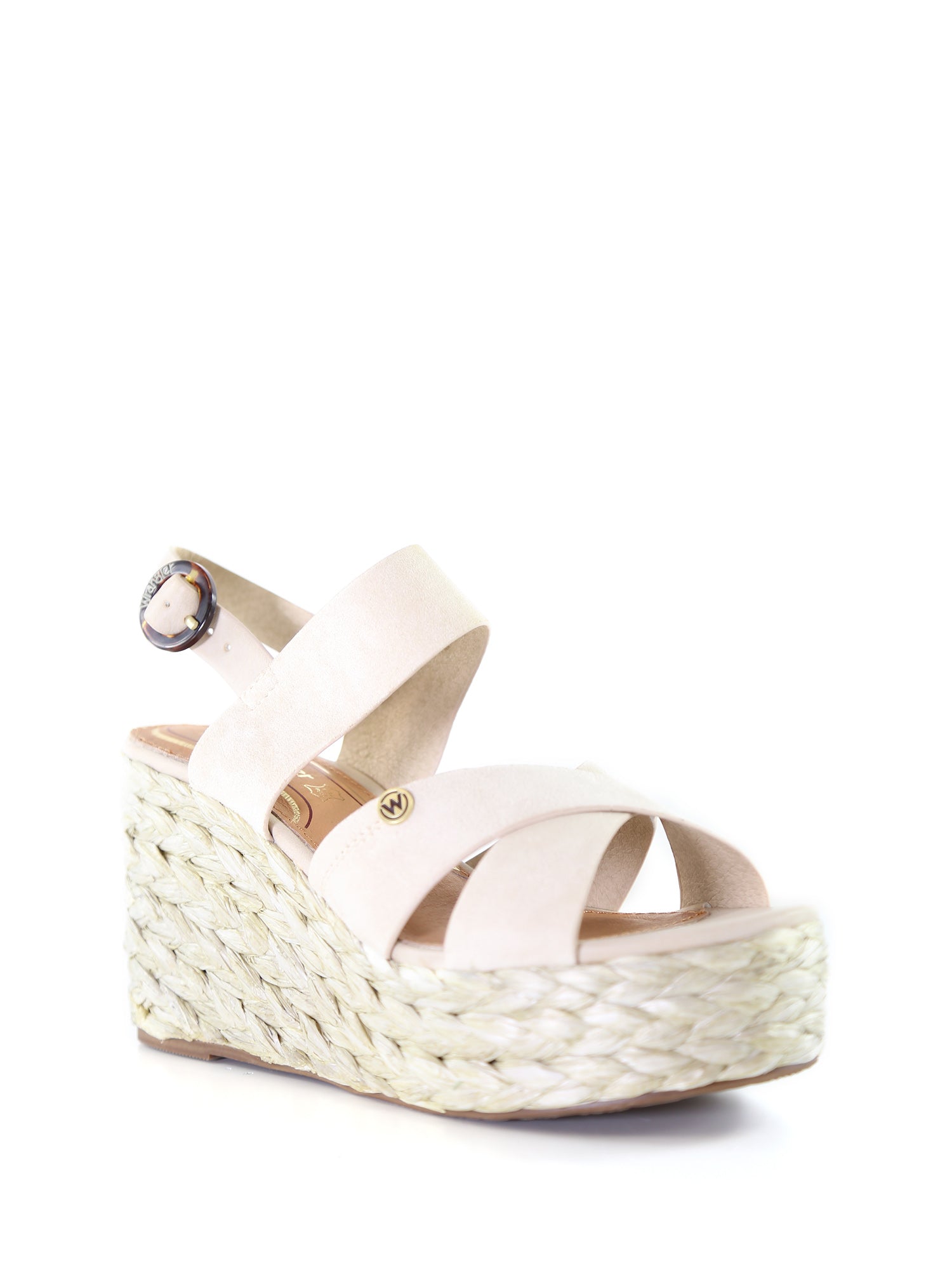 Sandali zeppa Beige 091 Wrangler