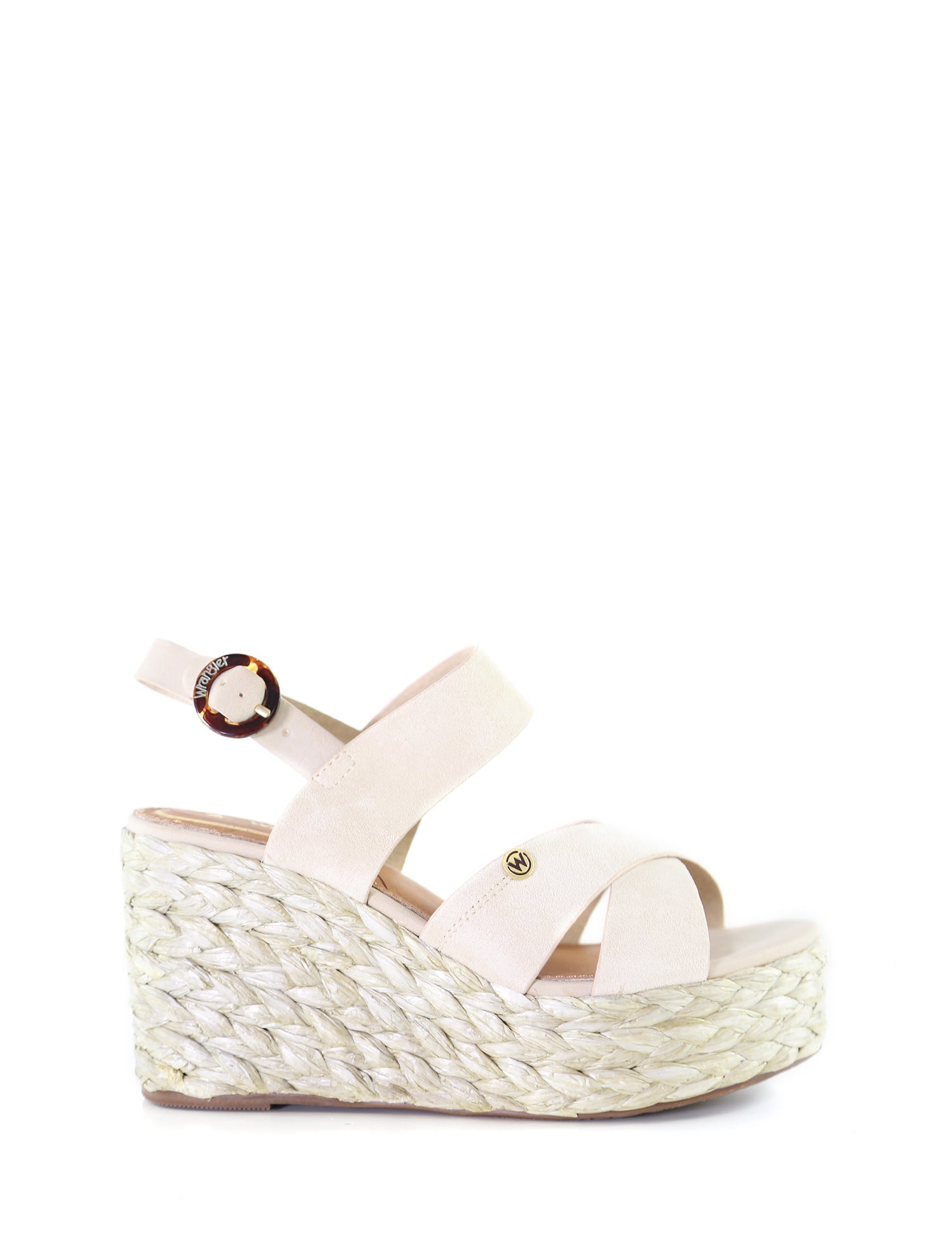 Sandali zeppa Beige 091 Wrangler