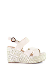 Sandali zeppa Beige 091 Wrangler