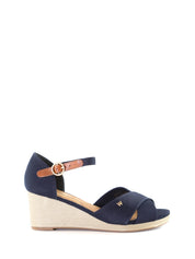 Sandali zeppa Blu Wrangler