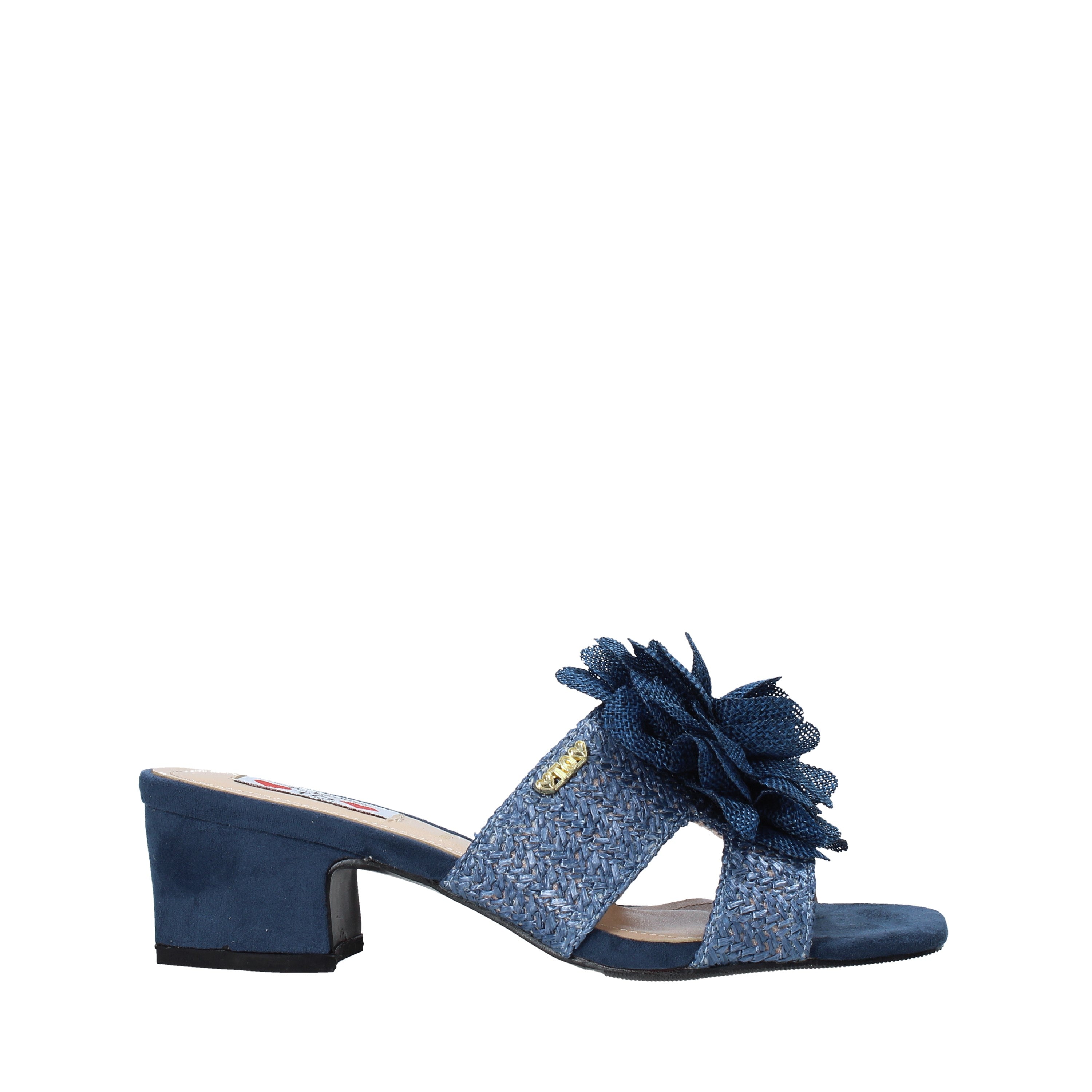 Sandali tacco Blu Love To Love Gai Mattiolo