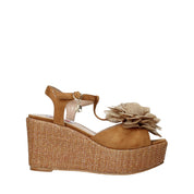 Sandali zeppa Marrone Love To Love Gai Mattiolo