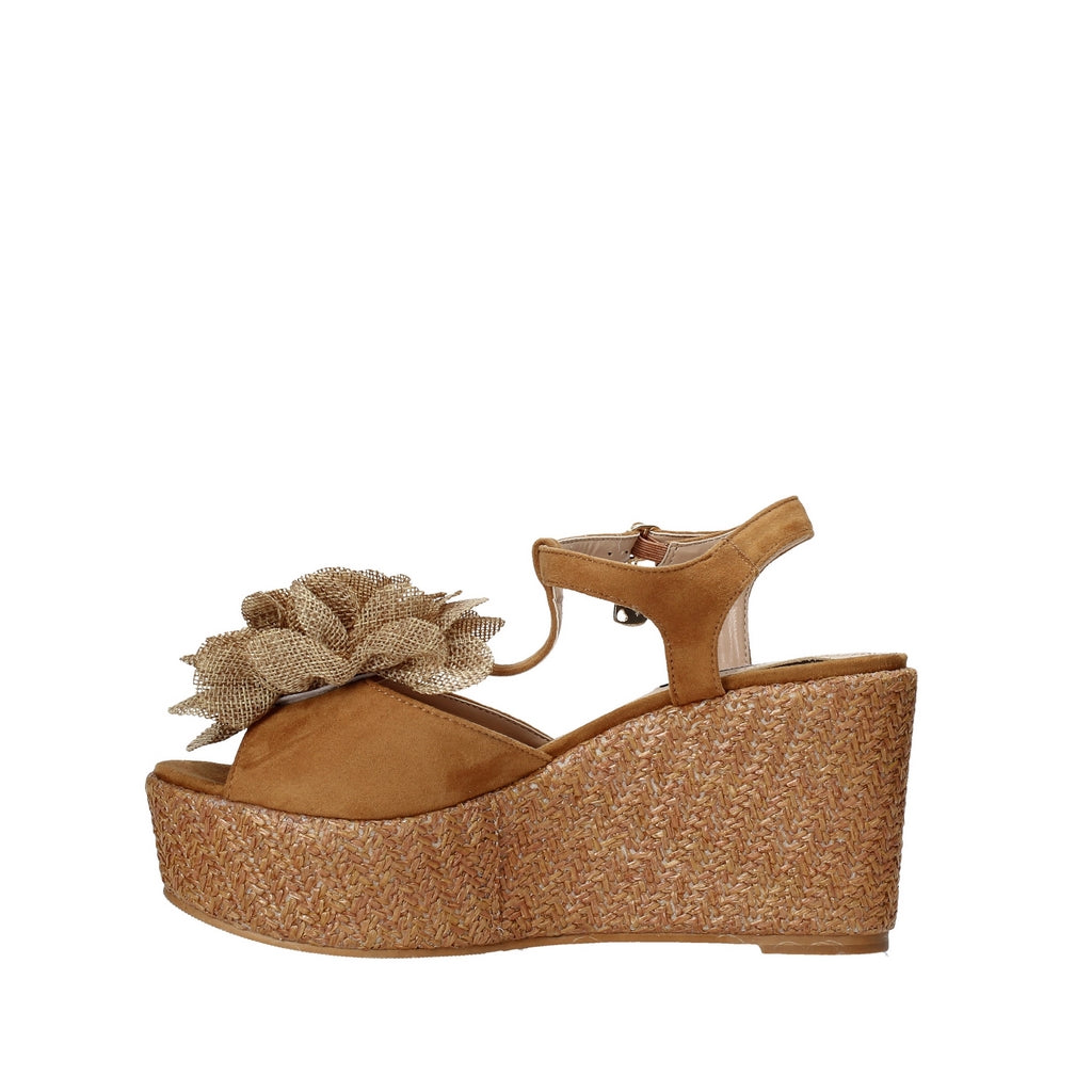 Sandali zeppa Marrone Love To Love Gai Mattiolo