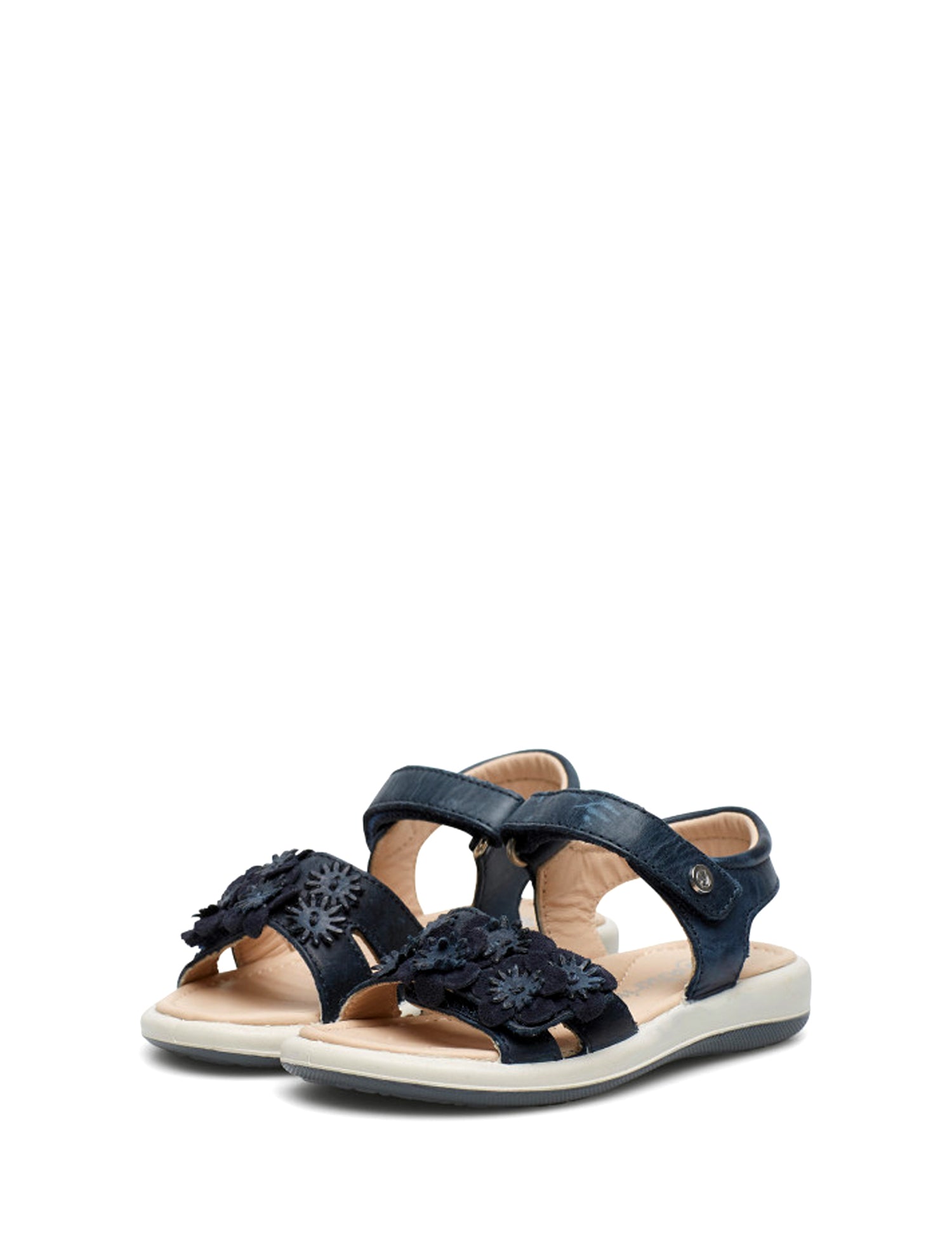 Sandali con strappi Blu Naturino