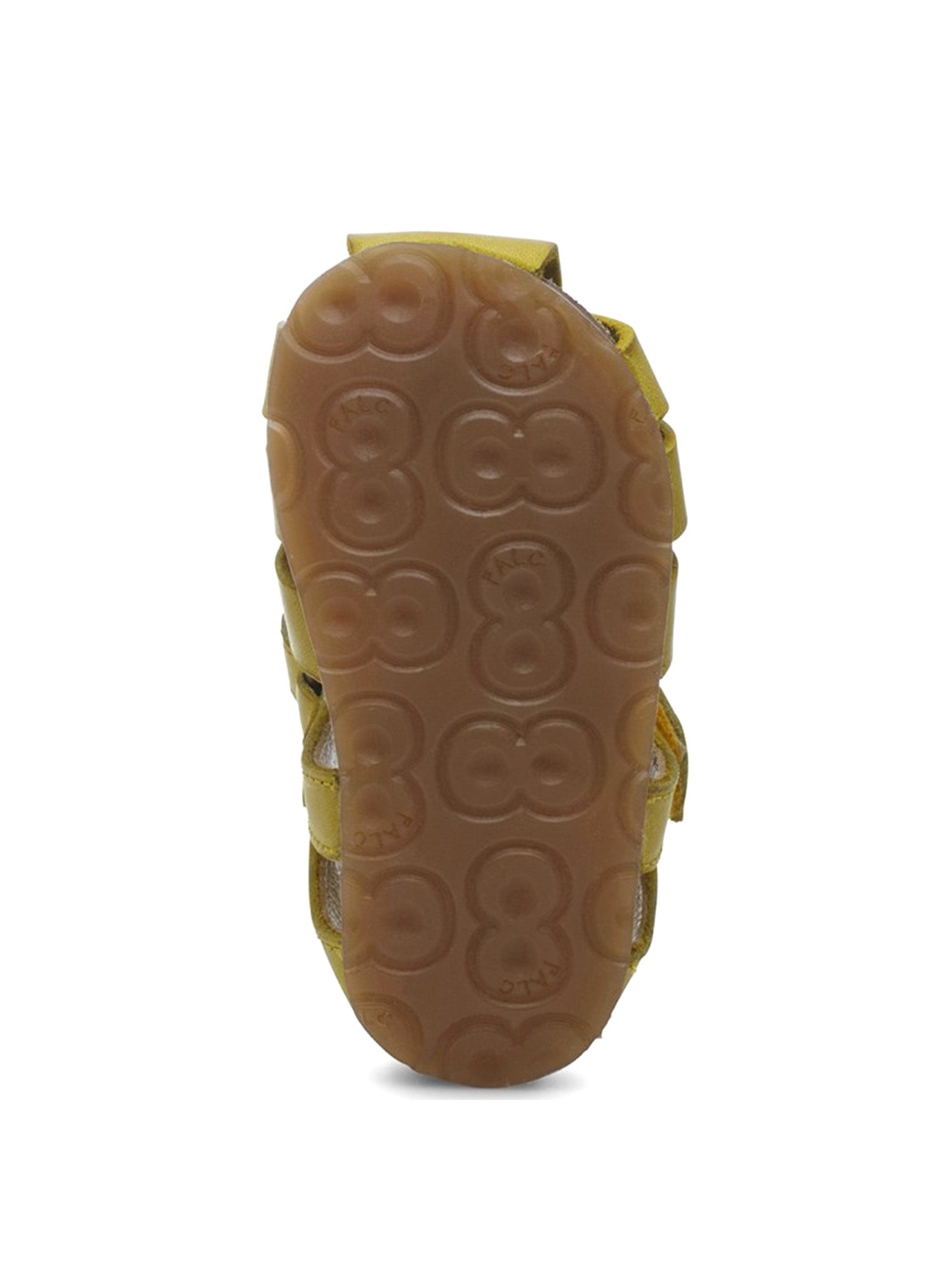 Sandali con strappi Giallo Falcotto