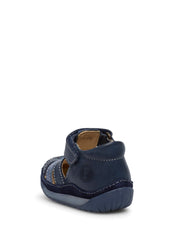 Sandali con strappi Blu Falcotto