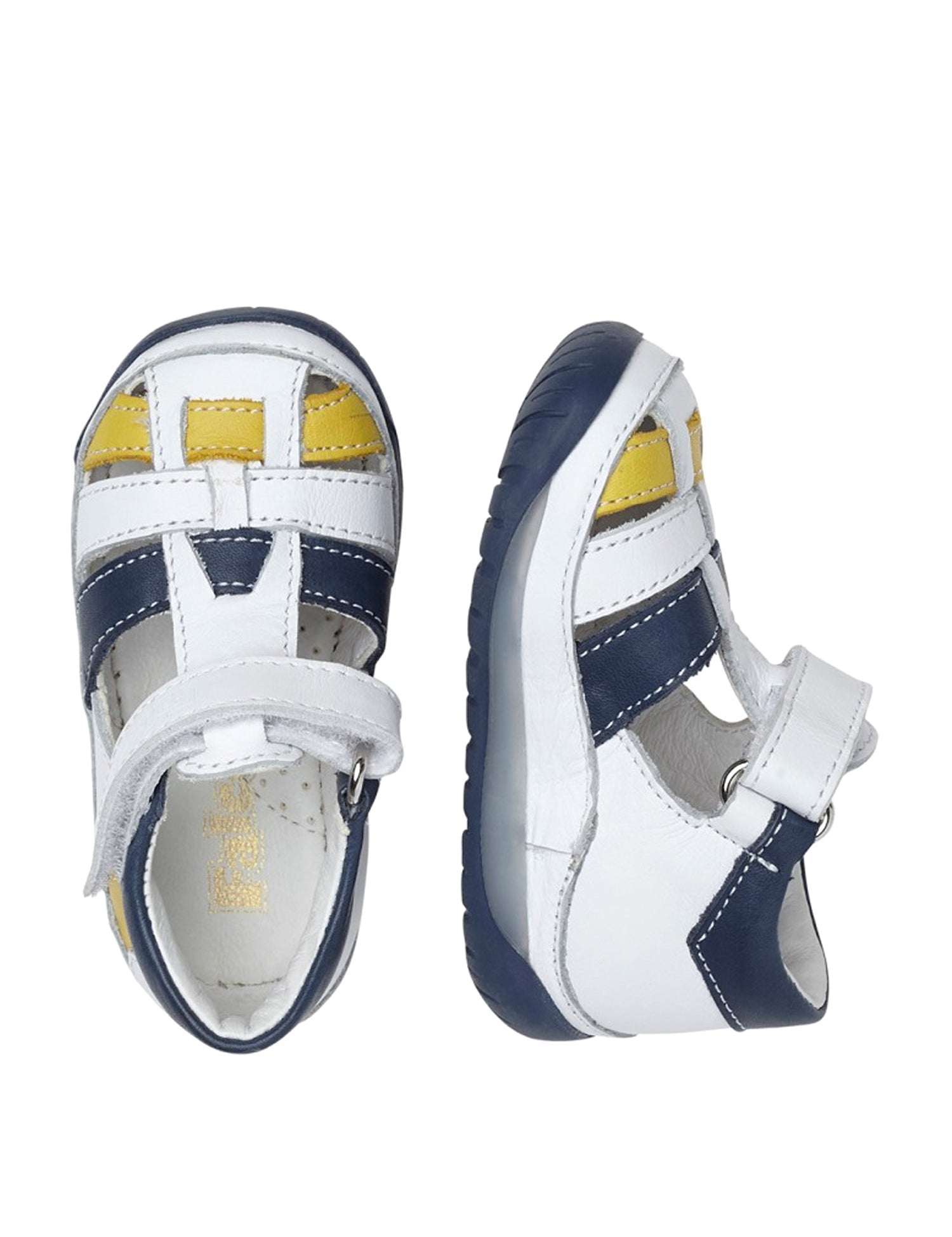 Sandali con strappi Bianco Falcotto