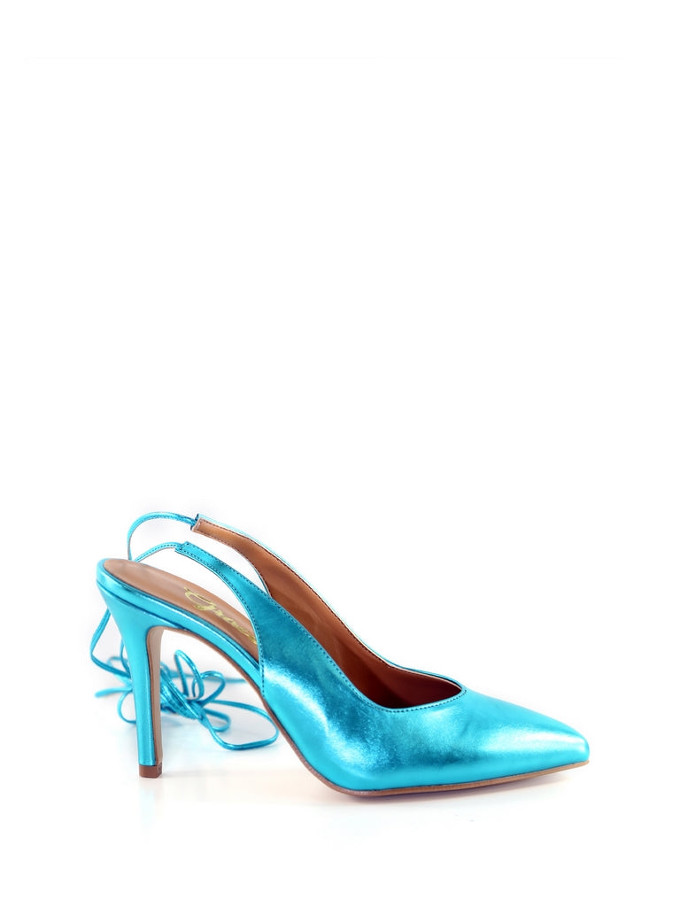 Sandali tacco Turchese Grace Shoes