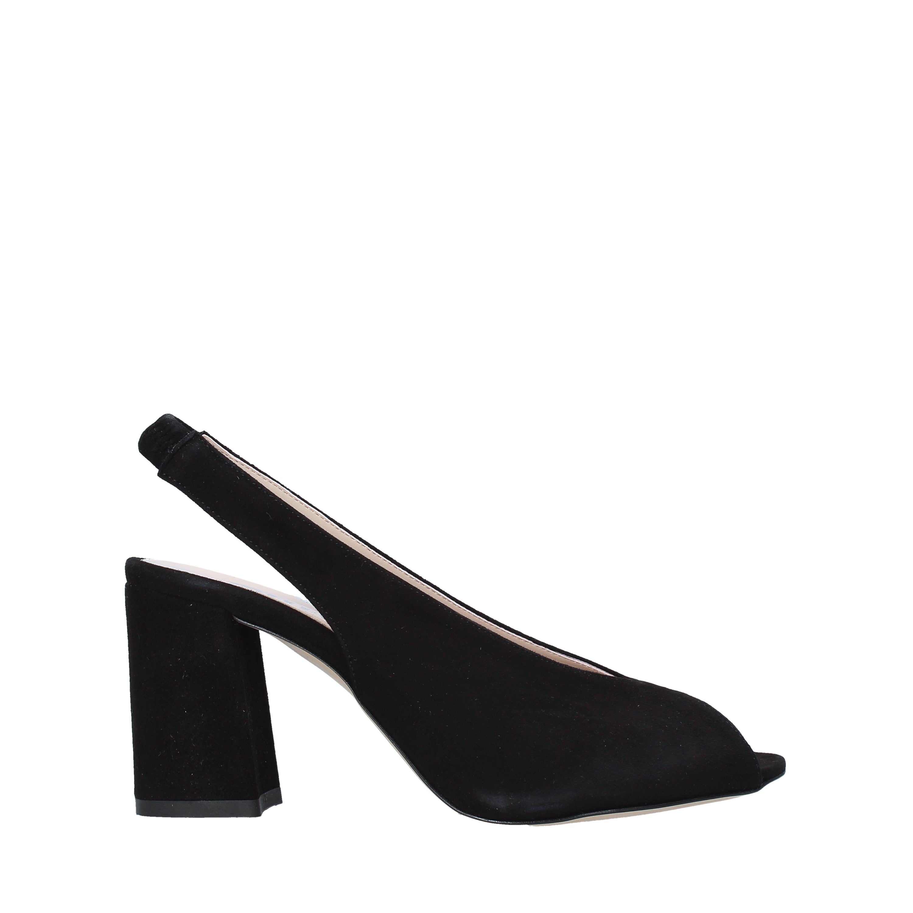 Sandali tacco Nero Valleverde