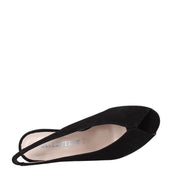 Sandali tacco Nero Valleverde