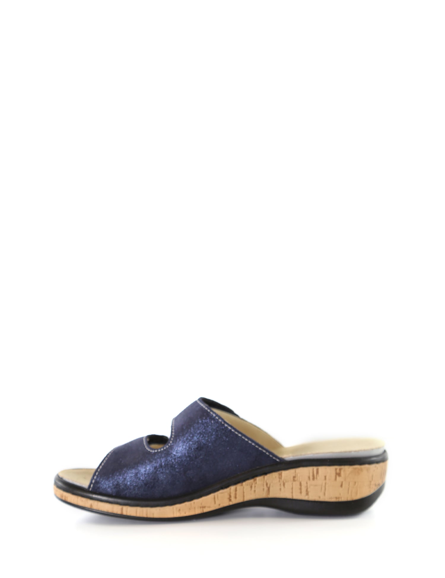 Sandali con strappi Blu Susimoda