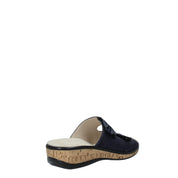 Sandali con strappi Blu Susimoda