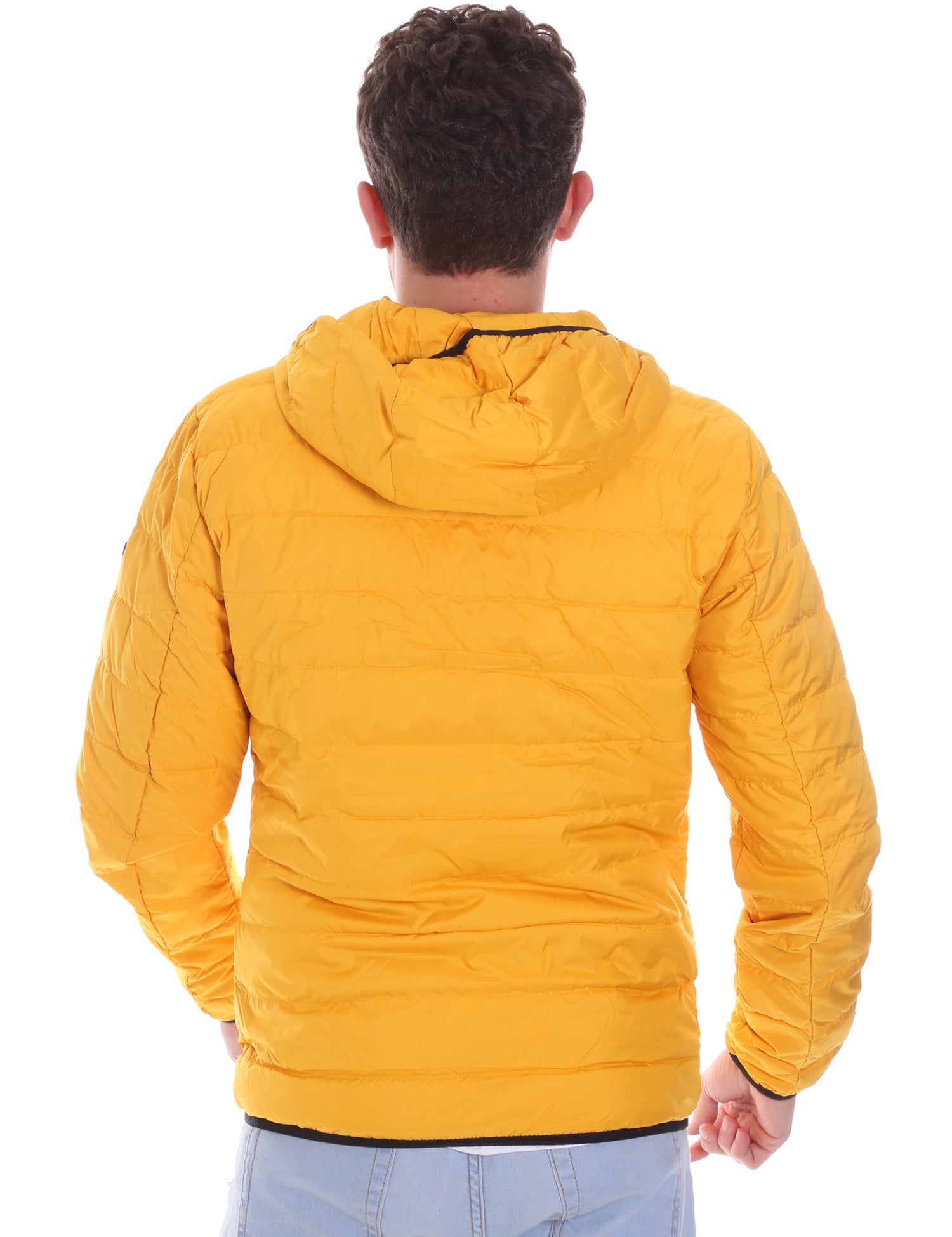 Piumini Giallo Ea7 Emporio Armani