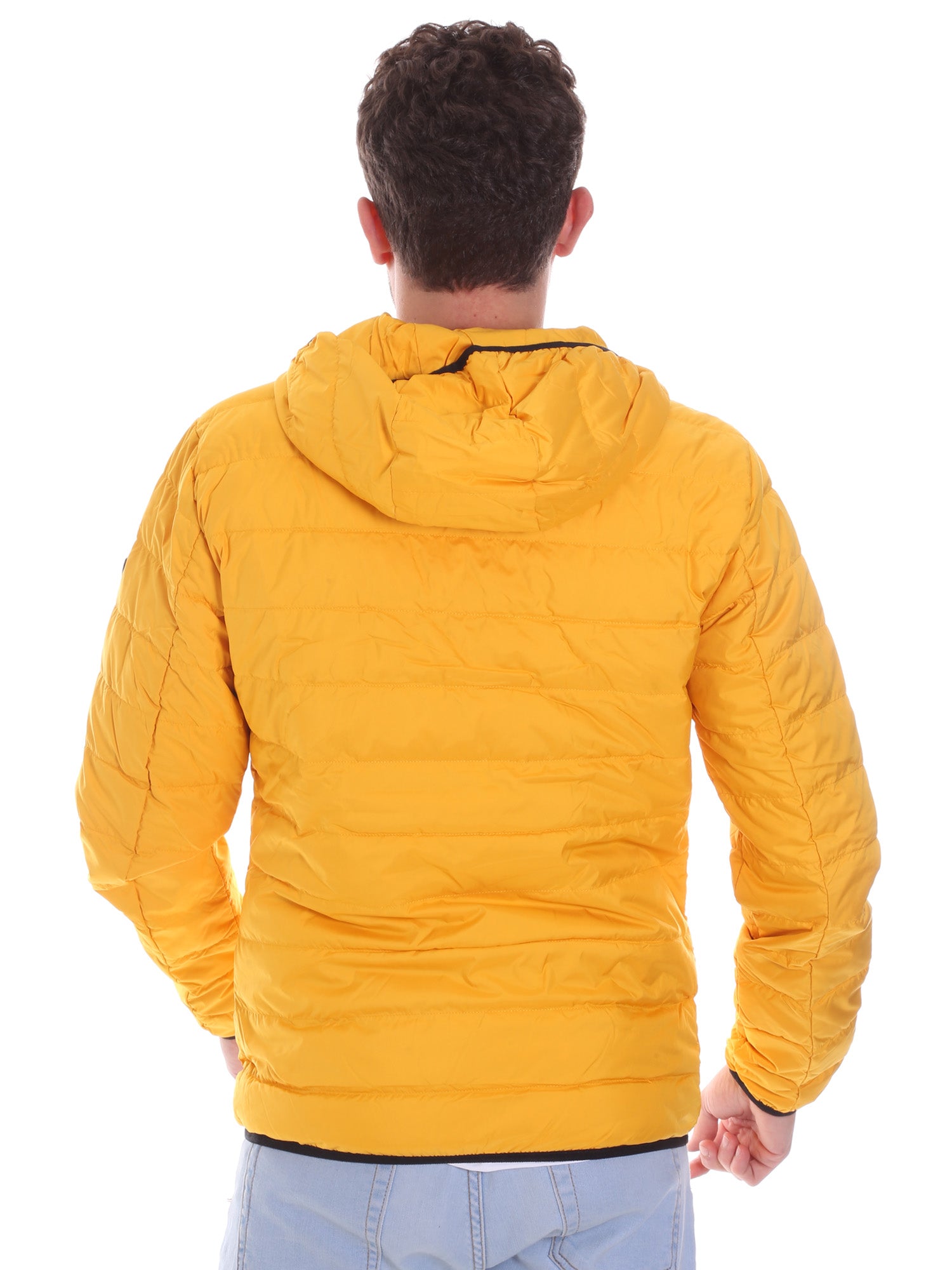 Piumini Giallo Ea7 Emporio Armani