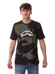T-shirt Marrone Sprayground