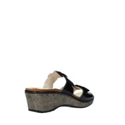 Sandali zeppa Nero Susimoda