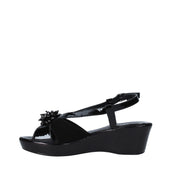 Sandali zeppa Nero Susimoda