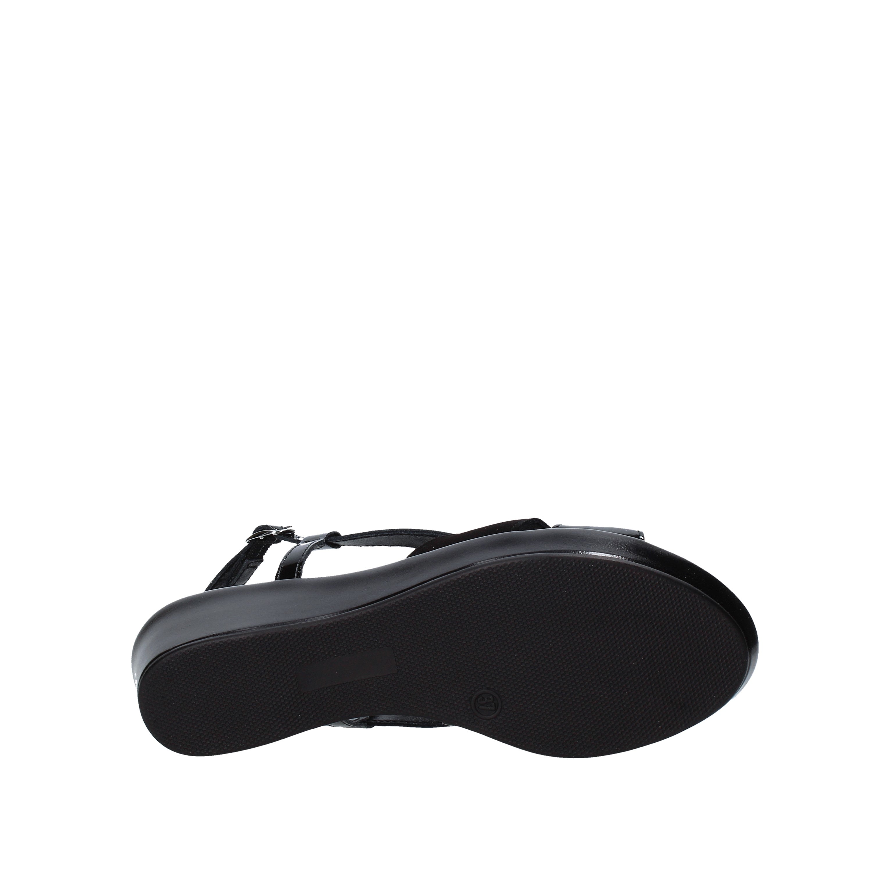 Sandali zeppa Nero Susimoda