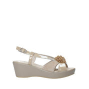 Sandali zeppa Beige Susimoda