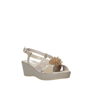 Sandali zeppa Beige Susimoda