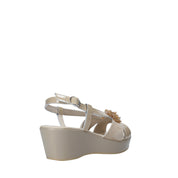 Sandali zeppa Beige Susimoda
