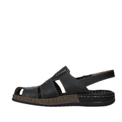 Sandali con strappi Nero Susimoda