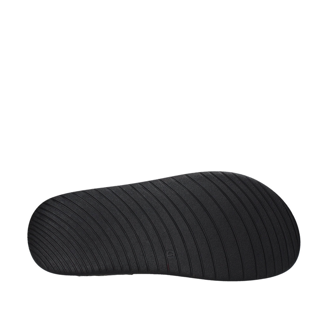 Sandali con strappi Nero Susimoda